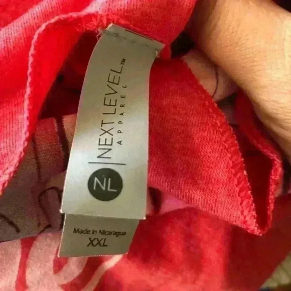 NEXT LEVEL for DISNEY orange peach? muscle top women XXL - Picture 3 of 4